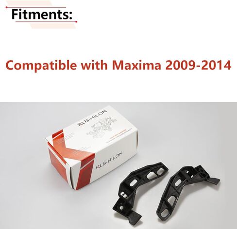 RLB-HILON Front Bumper Bracket Compatible with Nissan Maxima 2009 2010 2011 2012 2013 2014 Year, for 622279N00A 622269N00A in Saudi Arabia