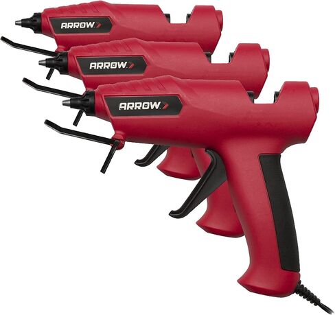مسدس صمغ احترافي عالي التحمل GT80 من Arrow Fastener للحرف اليدوية والتزيين والمفروشات الخفيفة والإصلاح العام للمنزل، يتضمن 3 أعواد غراء in Saudi Arabia
