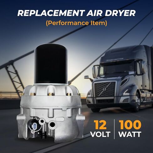4324711010 نظام مجفف الهواء موفر 1200 Plus متوافق مع Wabco Freightliner Kenworth Navistar Meritor Mack Peterbilt 4324701009 in Kuwait