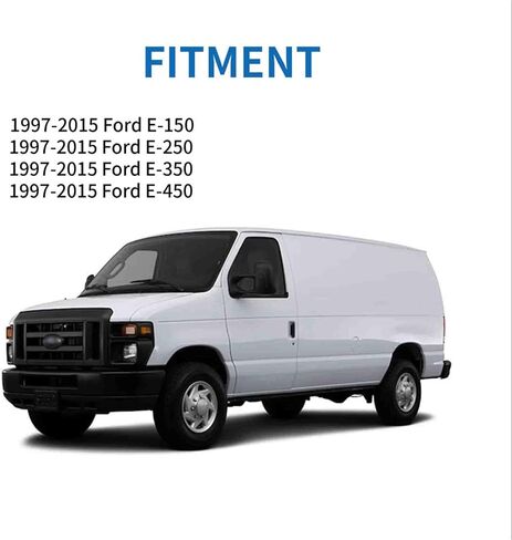 YC2Z-19A566-AA Vacuum Reservoir Storage Canister Compatible with Ford E150 E250 E350 Econoline Van 2000-2014 Replaces 47995 in Saudi Arabia