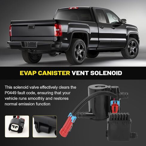 Evap Canister Vent Solenoid P0449 متوافق مع 2004-2010 Chevy Silverado & GMC Sierra 1500, 2500, 3500 HD Classic - يستبدل 911-237، 10357992، 19207763، CVS34 in Kuwait