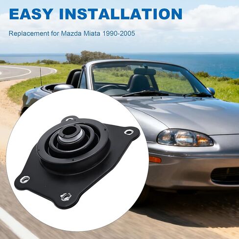NA0164481B Gear Shift Boot Black Shifter Insulator, Replacement for Mazda Miata 1990-2005, Replaces NA01-64-481B NA0164481A NA01-64-481A in Saudi Arabia