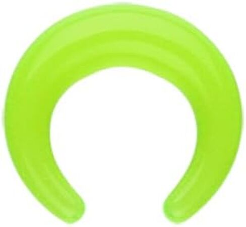 Glow in the Dark Acrylic Ear Gauge Buffalo Taper Sold As Pair in Saudi Arabia