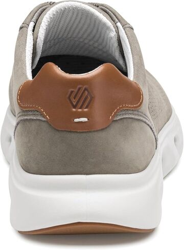 Johnston & Murphy Men's Reactivate U-Throat Sneaker, Gray Nubuck, 13 M in Saudi Arabia