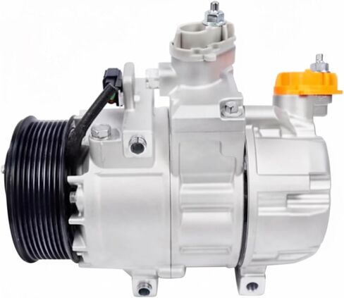 AC Compressor AD-11000N LC3Z19703C LC3Z19703E LC3Z19703AE LC3H19D629AG LC3H-19D629-AG, Compatible For Ford F250/F350 Super Duty 2020-2022 5l in Saudi Arabia