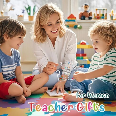 هدايا عيد الحب للمعلمين، هدايا تقدير المعلم للنساء والرجال هدية المعلم من الأكريليك كتلة اللغز 3.3 × 3.9 في الأوزان الورقية، شكرًا لك هدايا من الطلاب in Kuwait