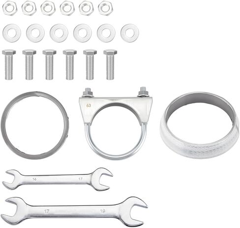 طقم المحول الحفاز مناسب لسيارة Chevy & GMC - Avalanche، Silverado 1500، Suburban، Tahoe، Sierra 1500، Yukon، Yukon XL 1500-09-14-Replace 50490 194371 4.3L 4.8L 5.3L 6.0L (متوافق مع EPA) in Kuwait