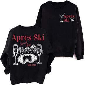 3 D G Apres Ski Club Sweater, Apres Ski Club Sweatshirt Funny Skiing Sweater For Women Men in Saudi Arabia