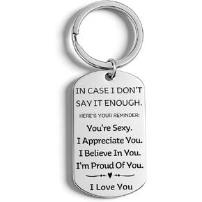 هدايا الذكرى السنوية وأعياد الميلاد لها - الزوج والزوجة الصديقة، هدايا للنساء والرجال، سلسلة مفاتيح رومانسية in Kuwait