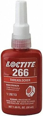 Loctite 266 Threadlocker Red Liquid 50 ml Bottle - 26773 [Price is per Bottle] in Saudi Arabia