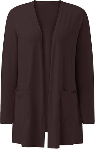 Summer Lightweight Cardigans for Women 2025 Going Out Long Sleeve Open Front Cardigan Plus Size Tops Travel Blouses in Saudi Arabia