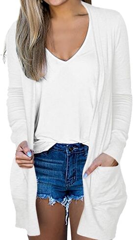 Summer Lightweight Cardigans for Women 2025 Going Out Long Sleeve Open Front Cardigan Plus Size Tops Travel Blouses in Saudi Arabia