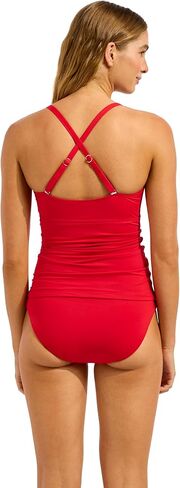Seafolly Womens Multifit Wrap Front Tankini in Saudi Arabia