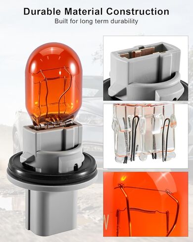 مقابس ضوء إشارة الانعطاف ومجموعة أدوات أسلاك المصباح مناسبة لـ Dodge Dart 2013-2016 استبدال 68186725AB 68186725AA L07442NALL 68081389AL، مصباح انتظار السيارات، قطعتان in Kuwait