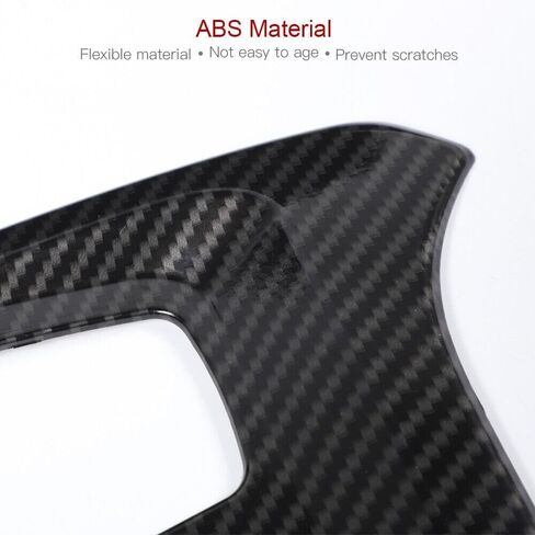 Electronic Handbrake Switch Panel Trim Cover + Carbon Fiber for Ram 1500 2018-2020 Left Front EHSPTCFDR2CF in Saudi Arabia
