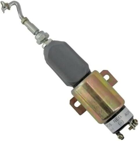 الملف اللولبي لإيقاف الوقود، مفتاح طرفي 12 فولت 3، متوافق مع Yanmar 1751-12E7U1B1S5، قطعة بديلة in Kuwait