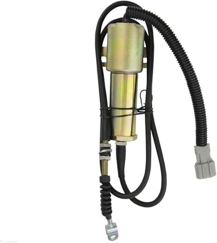 مفتاح صمام قطع زيت الملف اللولبي، 11E16010024، 24 فولت، متوافق مع Hyundai DH220-5، قطعة غيار الحفار in Kuwait