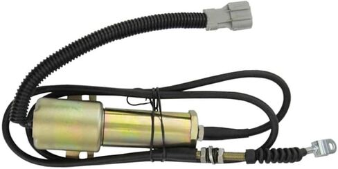 مفتاح صمام قطع زيت الملف اللولبي، 11E16010024، 24 فولت، متوافق مع Hyundai DH220-5، قطعة غيار الحفار in Kuwait