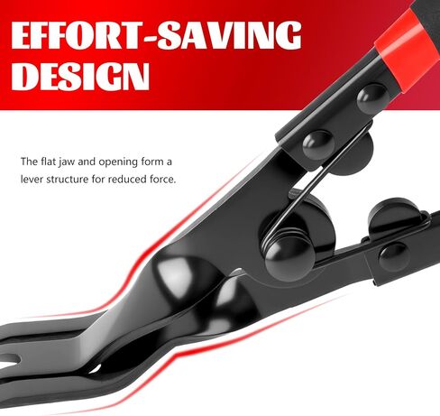 2 in 1 Panel Clip Removal Pliers,Automotive Trim Clip Removal Tool with Flat Jaw & Spring Action,Professional Car Clips Pliers for Headlight/Door Panel/Upholstery Trim Clips/Push Pin in Saudi Arabia