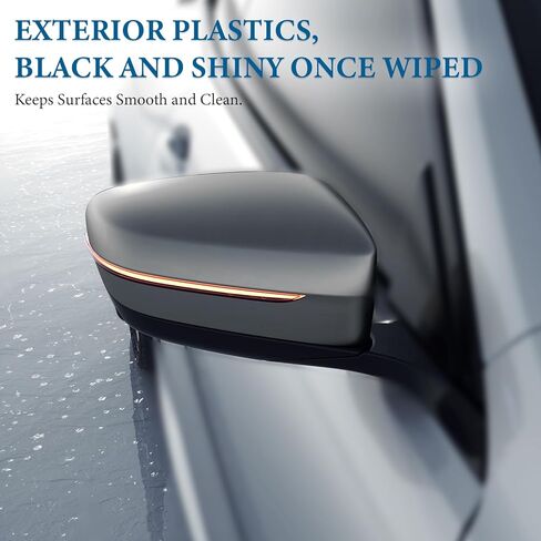 مرمم بلاستيك للسيارات 240 مل، مرمم بلاستيك السيارة، مرمم الحواف السوداء، يعيد البلاستيك الباهت، مرمم البلاستيك للسيارة من الخارج والداخل in Kuwait