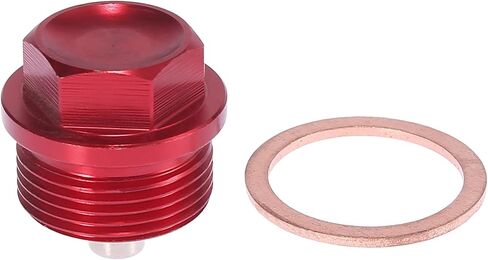 X AUTOHAUX 1 مجموعة M24 x 1.5 المغناطيسي النفط قابس التصريف حوض استنزاف الجوز النفط استنزاف الترباس المسمار مع طوقا الذهب لهجة العالمي in Kuwait
