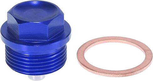 X AUTOHAUX 1 مجموعة M24 x 1.5 المغناطيسي النفط قابس التصريف حوض استنزاف الجوز النفط استنزاف الترباس المسمار مع طوقا الذهب لهجة العالمي in Kuwait