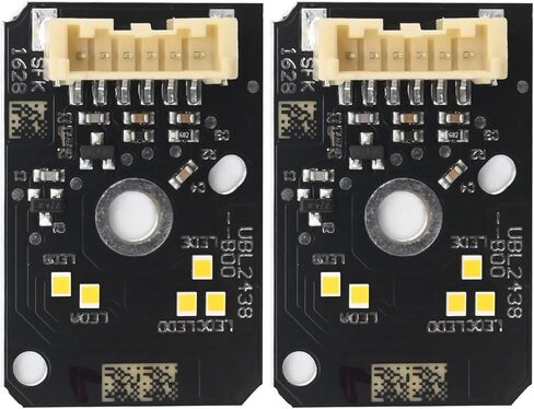 مجموعة وحدة إضاءة نهارية LED صفراء متكيفة من Anxingo قطعتين 63117214939، بديل لسيارة BMW 5 Series F90 M5 G30 2017-2020، يستبدل 63117214940 in Kuwait