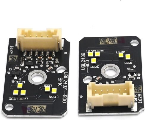 مجموعة وحدة إضاءة نهارية LED صفراء متكيفة من Anxingo قطعتين 63117214939، بديل لسيارة BMW 5 Series F90 M5 G30 2017-2020، يستبدل 63117214940 in Kuwait