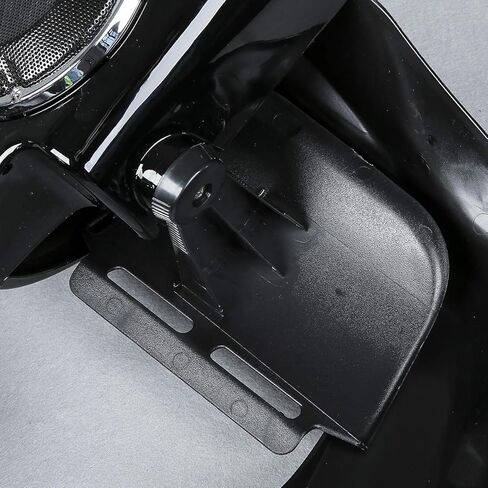 Lower Vented Leg Fairings w/Speaker Box Pods Fit for Harley Davidson touring FLT FLHT FLHTCU FLHRC Road King Street Glide Electra Glide Ultra-Classic Road Glide 1983-2013 Vivid Black in Saudi Arabia