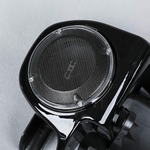 Lower Vented Leg Fairings w/Speaker Box Pods Fit for Harley Davidson touring FLT FLHT FLHTCU FLHRC Road King Street Glide Electra Glide Ultra-Classic Road Glide 1983-2013 Vivid Black in Saudi Arabia