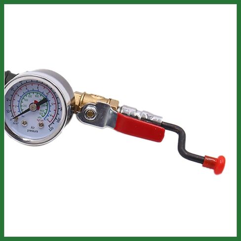 Motoforti Portable Quick Connector Truck Car Tire Tyre Air Chuck Inflator w Pressure Gauge Long-Lasting in Saudi Arabia
