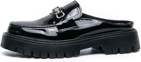 Men's Chunky Sole Mule Shoes, Trendy Casual Footwear - Ideal for Urban Walks, Leisure Hangouts & Daily Wear in Saudi Arabia