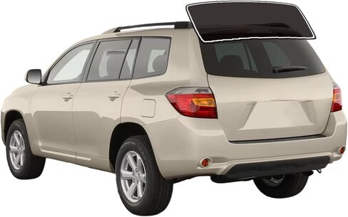 طبقة تظليل نافذة مسبقة القطع لسيارة Toyota Highlander 2001-2007 من جميع الجوانب + الزجاج الأمامي الخلفي 25% VLT 2Ply مضاد للكسر، كتلة من الأشعة فوق البنفسجية، حماية الخصوصية، سهل التركيب، لا حاجة للتشذيب، تقليل الحرارة والوهج in Kuwait