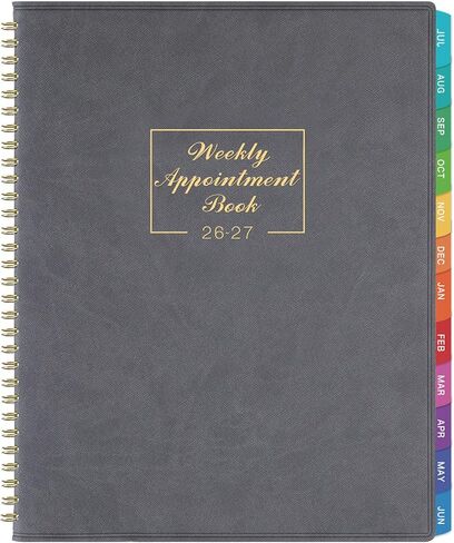2024 Weekly Appointment Book - Daily Hourly Planner 2024 from January 2024 - December 2024, 8.4" x 10.6", 15-Minute Interval, Flexible Soft Cover, Twin-Wire Binding, Perfect for Your Life in Saudi Arabia