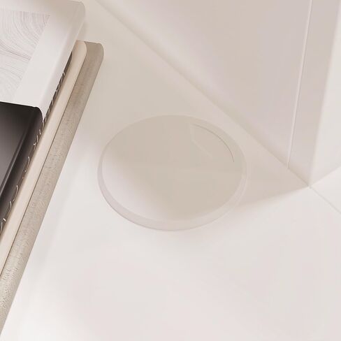 مكتب استقبال AIEGLE مقاس 61 بوصة مزود بمصابيح LED وأدراج قابلة للقفل، وعداد فحص مع خزانة وأرفف عرض، ومكتب استقبال أمامي أبيض حديث مع صينية لوحة مفاتيح للردهات والصالونات والبيع بالتجزئة in Kuwait