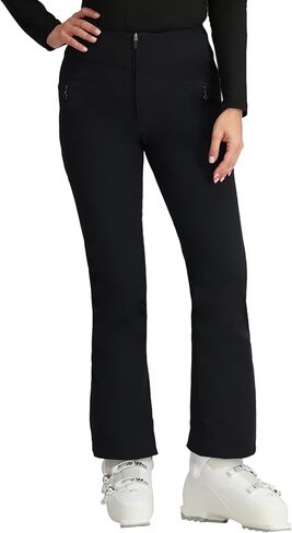 Obermeyer Womens Cloud Nine Ski Pants, Insulated and 20K mm Waterproof Breathable with 4-way Stretch, Black, Long, Size 6L in Saudi Arabia
