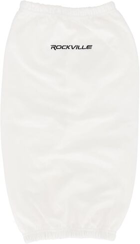 Rockville C8527W غطاء مصد القارب مقاس 8.5 بوصة × 27 بوصة، قماش أبيض مطاطي، يناسب مصدات سميكة مقاس 8-9.5 بوصة، خياطة مزدوجة in Kuwait