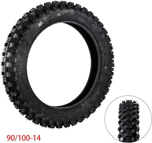 80/100-12 3.00-12 Rear 60/100-14 2.50-14 Front Tire Inner Tube for KLX110 KX60 KX65 PW80 TTR90 TTR110 CRF70 XR70 RM60 JR80 DS80 DRZ110 Apollo RFZ SSR TaoTao 110cc 125cc Pit Dirt Bike in Saudi Arabia
