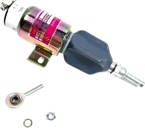 For Excavator Accessories PC60-7 Engine PC120-6 Cut-off Solenoid Valve Switch 24V in Saudi Arabia