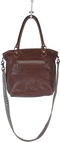 Azure Patterned Hairon Leather Bag in Kuwait