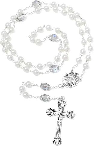JNF 1920s Pearl Necklace for Women Long Chunky Big Pearl Strands Flapper Beaded Necklaces Imitation Faux Pearls Gatsby Vintage Costume Jewelry 80'' Long in Saudi Arabia