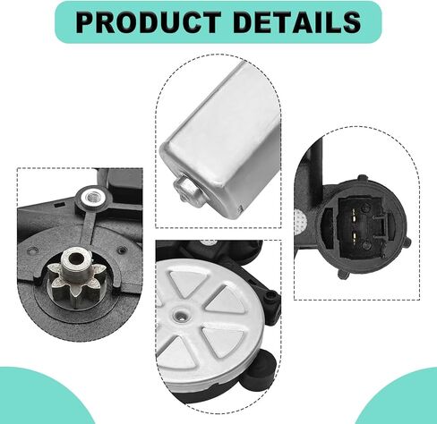 محرك النافذة الأمامي الأيسر للسائق متوافق مع Toyota Camry 2002-2006، Highlander 2001-2007، RAV4 2001-2005، Lexus ES300 2002-2003، LS430 2001-2006 إلخ، استبدل OE 85720-33l20 in Kuwait