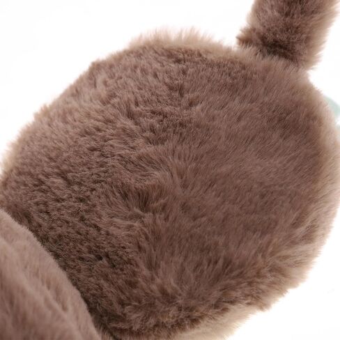 BESPORTBLE ’s Plush Ear Muffs Yellow Pineapple Stretchable Warm Ear Shield Winter Outdoor Accessory in Saudi Arabia