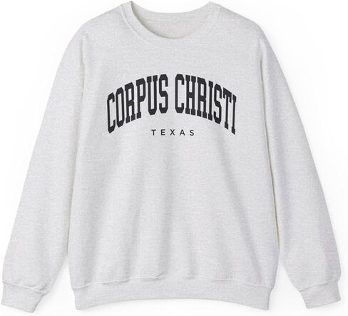 Corpus Christi Texas Adult Unisex Crewneck Sweatshirt in Saudi Arabia
