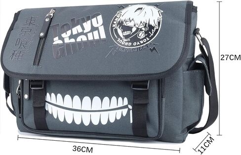 Roffatide Anime Messenger Bag Crossbody Bag أكسفورد حقيبة الكتف حقيبة مدرسية in Saudi Arabia