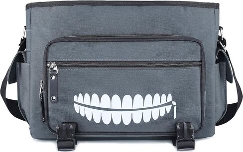Roffatide Anime Messenger Bag Crossbody Bag أكسفورد حقيبة الكتف حقيبة مدرسية in Saudi Arabia