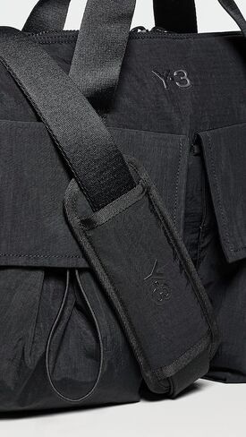 Y-3 Men's Utility Messenger Bag, Black, One Size in Kuwait