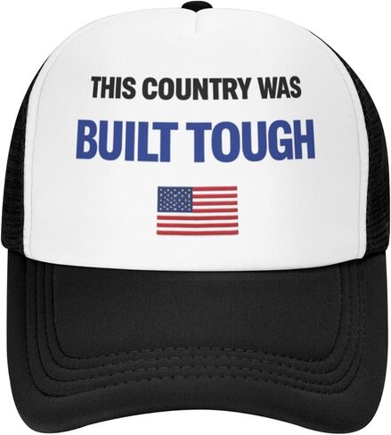 Men's Patriotic Trucker Hat–250th Anniversary USA Hat,Freedom American Heritage Statement Cap,Veteran Gift in Saudi Arabia