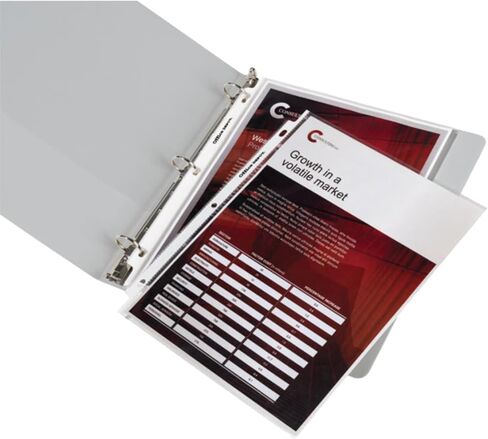 واقيات الأوزان القياسية من Office Depot، مقاس 8 1/2 بوصة. × 11 بوصة، شفاف، عبوة من 200 قطعة، OD491694 in Kuwait