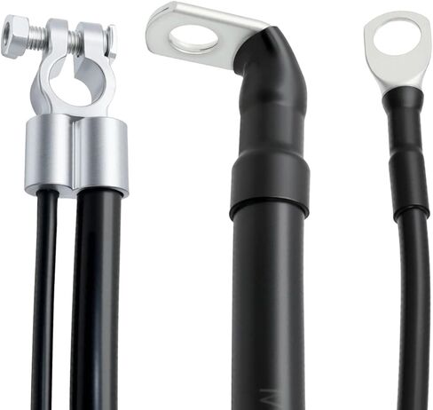 Negative Battery Cable Compatible With Bobcat Skid-Steer Loaders S510, S530, S550, S570, S590, S595, S630, S650, Bobcat Track Loaders T550, T590, T595, T630, T650 Replace for 7162966 in Kuwait